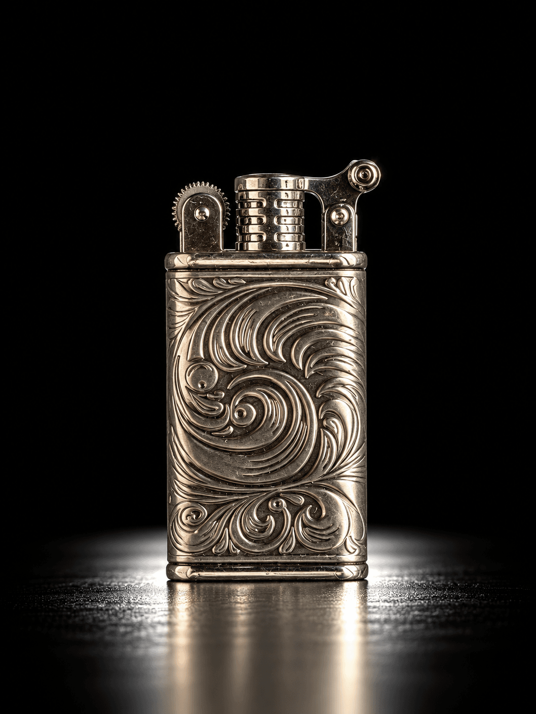 Ornate Metal Lighter